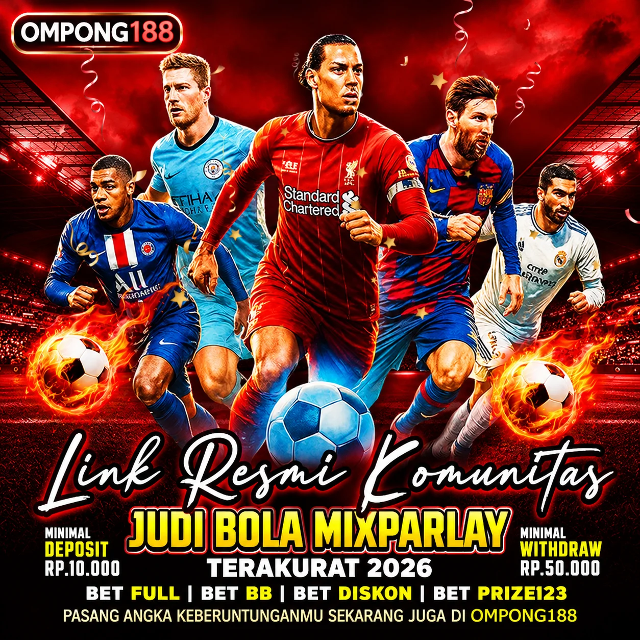 OMPONG188 Banner